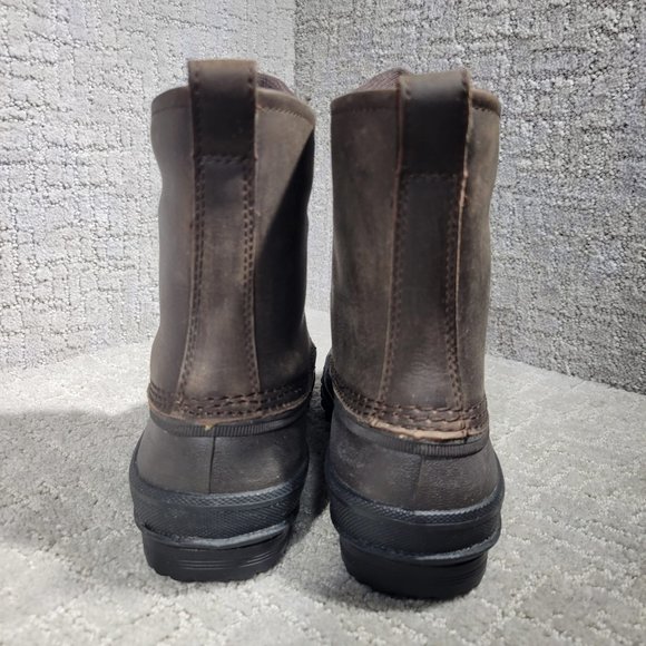 Ugg Yucca Men's Size US 7 Brown Waterproof Winter Leather Duck Boots 1015382 - Picture 5 of 10